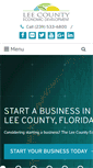 Mobile Screenshot of leecountybusiness.com